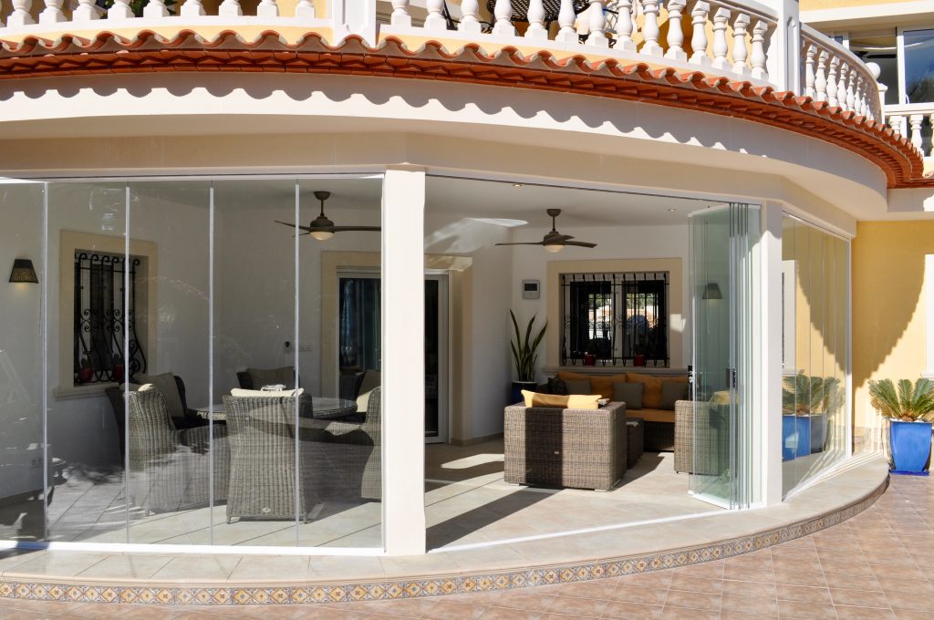 Glass Curtains Costa Blanca