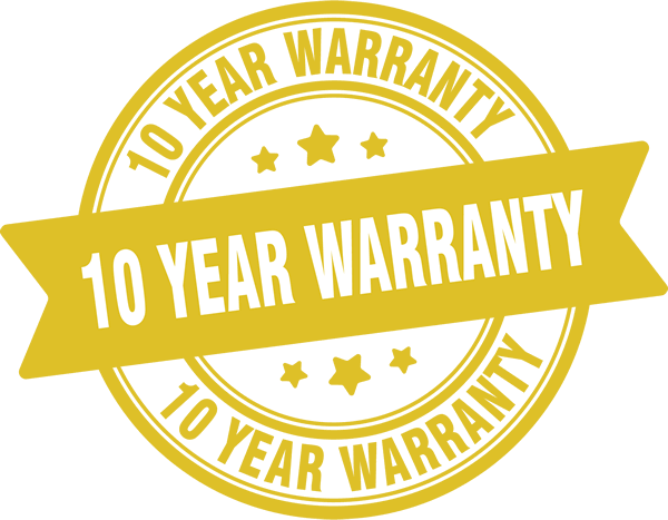 10 Year Warranty