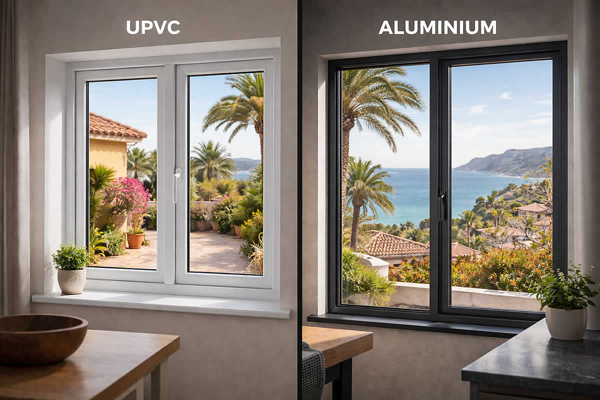 Article UPVC v Aluminium Windows